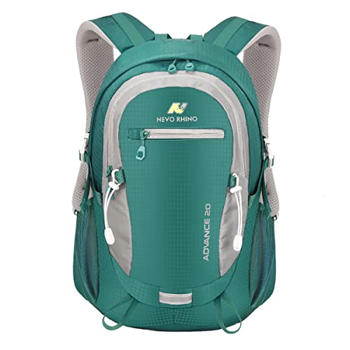 LOCAL LION Wanderrucksack Rucksack 20L Fahrradrucksack Reiserucksack Daypack für Damen und Herren wasserdicht zum Wandern Bergsteigen Reisen mit Regenschutz Cover