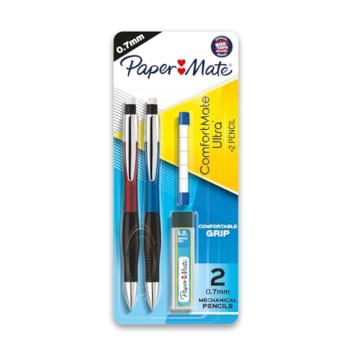 Crayon mécanique Paper Mate ComfortMate Ultra 0,7mm pour éviter la fatigue des doigts