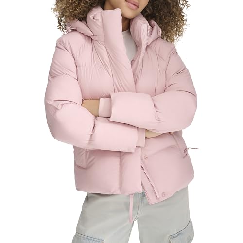 Levi's Women's Cloud Puff Hooded Puffer Jacket4
