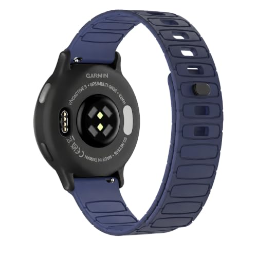 Hagetxc �V���R�����C20mm 22mm �r���v�o���h Garmin Vivoactive 6/5/4/3/Venu 4/Venu 3/2�p Garmin Forerunner 165/245/265/255/645/55/570�p �\�t�g�X�|�[�c�h