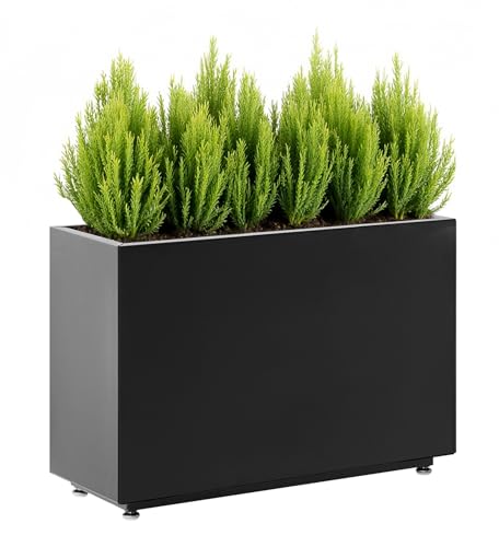 Foresland Metal Raised Garden Bed, 16Hx26Wx10D Planter Box for Plants,