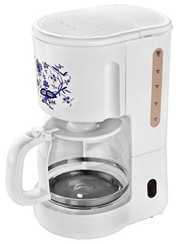 efbe-Schott SC KA 1080.1 ZWM Cafetière avec verseuse en verre pour 10-12 tasses, 900, plastique, 1,5 l Blanc/écorce Cover
