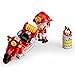 Pinypon Action - Moto de Bombero con 1 figurita, para niños y...