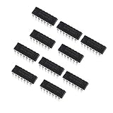 50Pcs 5 Values 74LSxx Series Logic IC Assortment Kit - IC Socket - 74LS00 74LS02 74LS04 74LS08 74LS32 IC Chip