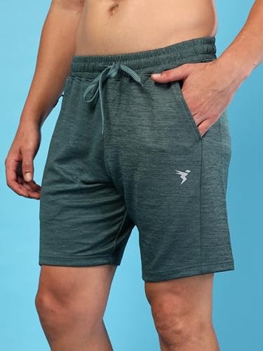 Image of TECHNOSPORT Men's Active Running Shorts - (MSOR36-P) Pack of 1