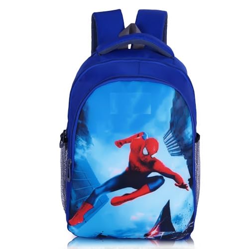Image of GOOD STAR Polyester kids Primary School Backpack, 30 Litres, Cartoon Print, for Nursery to 5th Standard Boys and Girls Tuition Lightweight cartoon Bag