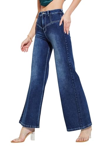 Image of Miss Chase Women's Wide-Leg Jeans