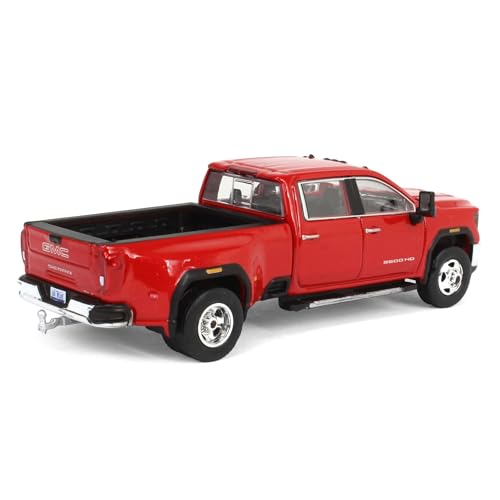 Camión 1/64 GMC Sierra 3500HD Pro Dually 2022 Rojo miniatura 3