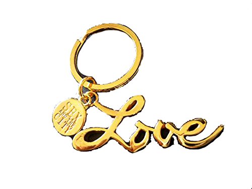 OEM Love Style Keychain Keyring Keyfob Gold Tone