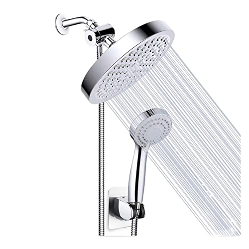 Douche haute pression combo 6'' LWX résout le manque de pression du pommeau