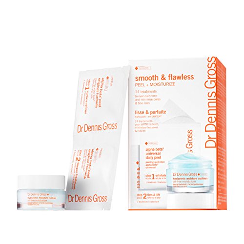 Dr Dennis Gross Smooth and Flawless Peel Plus Moisturizer Treatment, 14 Count