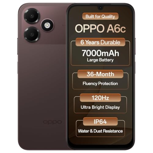 Image of OPPO A6C 4G Smartphone 4GB+64GB Brown