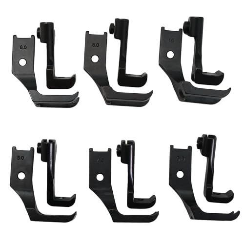 Pack de 6 Pies Prensatelas para Costura S380-B miniatura 2