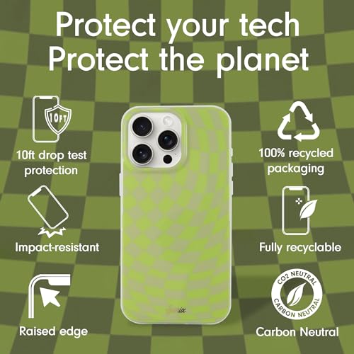 Coque iPhone 15 Pro Max Sonix Checkmate Green premium durable - 4