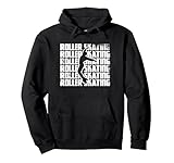 Rollkunstlauf Rollschuh Liebhaber Rollschuhlaufen Pullover Hoodie