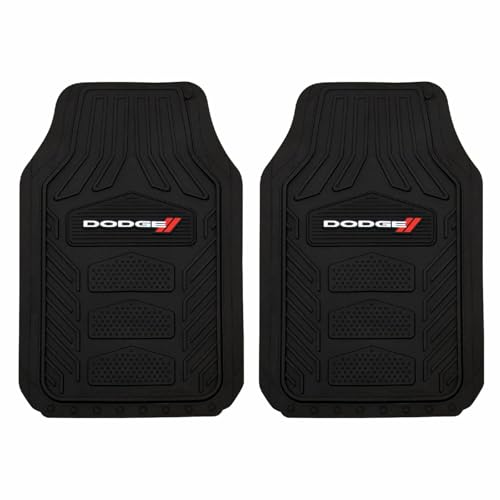 Tapis de sol Dodge WeatherPro Plasticolor 001656R01 sur mesure avant 2 pièces
