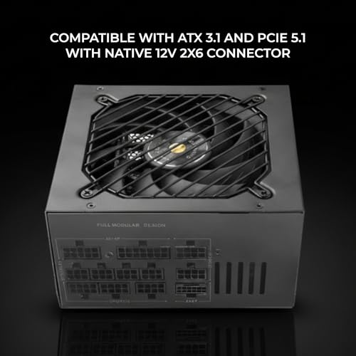 Alimentation PC Modulaire Mars Gaming MPB750PSI de 750W ATX 3.1 - 5