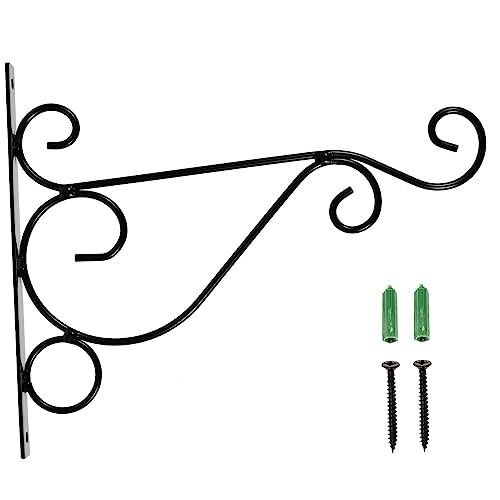 FONDOTIN Soporte De Macetas Colgantes De para Pared Gancho Decorativo De Jardín para Plantas y Faroles Ideal para Decoración De Puertas y Paredes En El Hogar