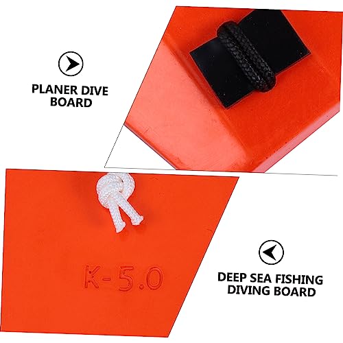 Planche de traîne x2 pour la pêche en mer : la solution pour stabiliser votre leurre en plongée - 5