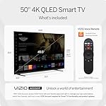 VIZIO 50-inch Quantum Pro 4K 120Hz QLED HDR10+ Smart TV with Dolby Vision, Active Full Array, 240Hz @ 1080p PC Gaming, WiFi 6E, Apple AirPlay, Chromecast Built-in, M50QXM-K01, 2023 Model - Image 3