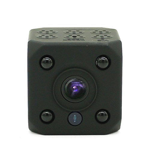 Preisvergleich Produktbild HD, Nachtsicht, Portable, Wireless, Kleine Kamera, Haushalt, Überwachungskameras, 1920 * 1080P Ultra-Klare Bildqualität, Mobile Erkennung + Sprachaktivierter Alarm, Loop-Aufnahme, Remote-Wiedergabe