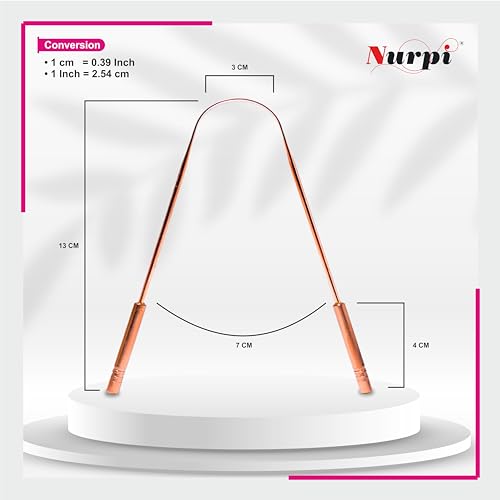 Image of COPPER PREMIUM DESIGN TONGUE CLEANER pack of 4