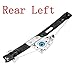 Produktbild SHENYF Hinten Links rechts Strom Fensterheber for BMW 3er E90 E91 323i 325i 325xi 328i xDrive 330xi Limousine 51357140589 (Color Name : Black)