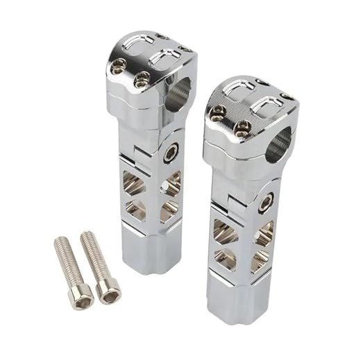 Elevadores de manillar de 25 mm con retroceso y acabado de alta resistencia para Benelli