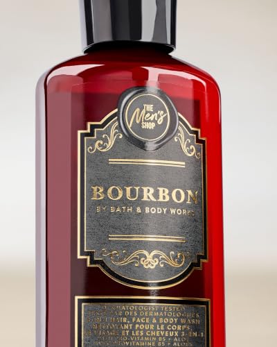 Image of Bath & Body Works Bourbon 3-in-1 Hair, Face & Body Wash 295 ml / 10 foz US