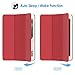 JETech Case for iPad (9.7-Inch, 2018/2017 Model, 6th/5th Generation), Smart Cover Auto Wake/Sleep (Red)