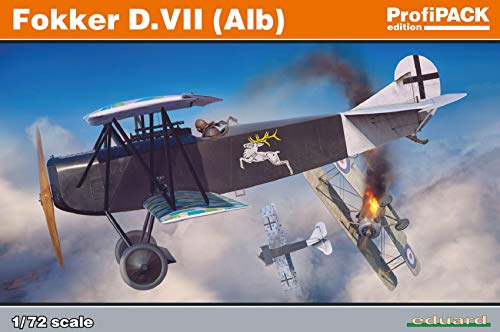 エデュアルド 1/72 プロフィパック ドイツ空軍 フォッカー D.7 (Alb) プラモデル EDU70134のサムネイル