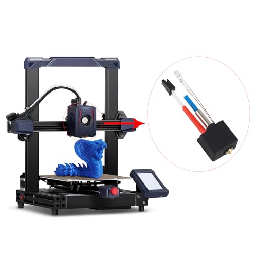 Buse 0,4 mm Kobra 2 et kit tête d'impression 3D avec bloc céramique 24V - 2