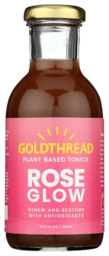 Goldthread Herbs Rose Glow Plant Based Tonic, 10.5 Fz