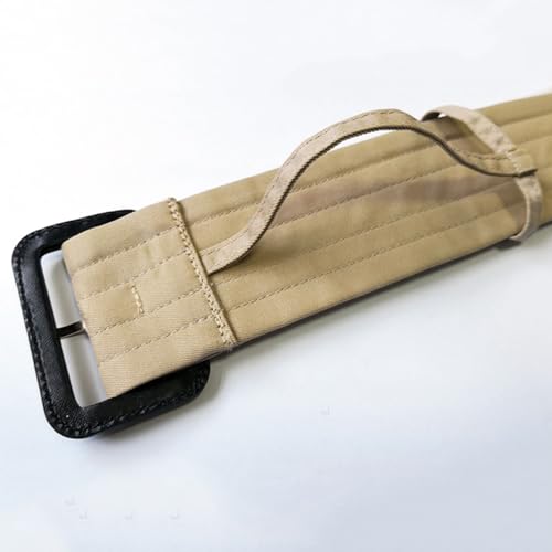 Women One Set Of D Ring Pin Buckle Waist Buckle Belt and Adjustable Cuff Straps for Trench Coat4