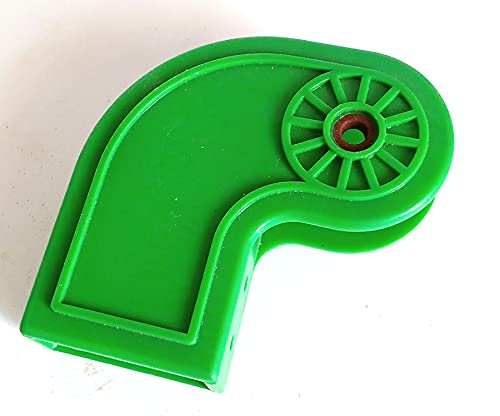 Image of Library Ladder Bottom Wheel Kit (2 Pcs)(Green)