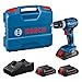 Price comparison product image Bosch Professional 18V System Cordless Impact Drill Driver GSB 18V-45 (rotational Speed of 1,900 RPM, incl. 3X 4.0 Ah ProCORE Batteries, Charger GAL 18V-40, in L-Case)