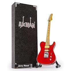 Jerry Reed Réplique de guitare miniature - Les Beatles, Paul McCartney, John Lennon, RIngo Starr, George Harrison