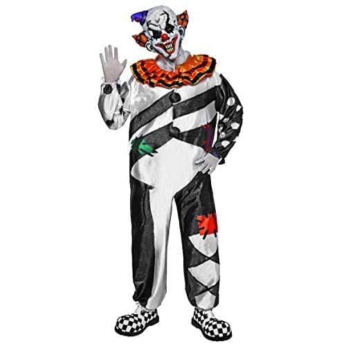Clown Shoes Adult Men Women Funny Costume Accessories Round Head Shoes Prom Props Halloween (Black+White) - Image 4