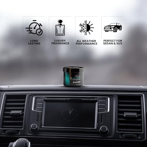 Image of Car freshener (Blue Aqua & Zesty Lemon), Gel, 1 Count