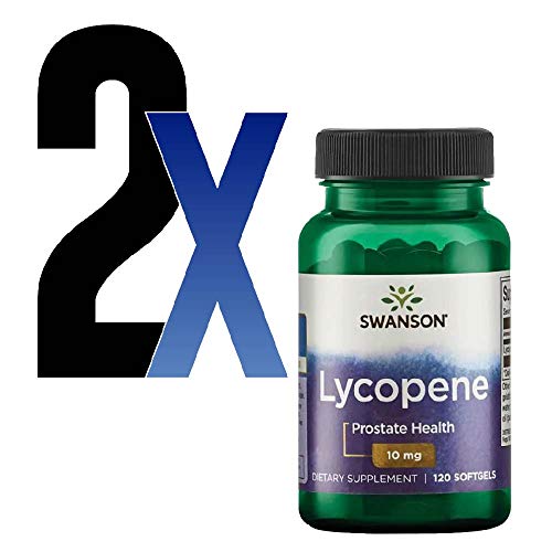 Licopeno 10mg Swanson 120 Softgels 2 Unidades