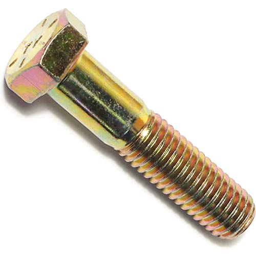 Hard-to-Find Fastener 014973253486 Grade 8 Coarse Hex Cap Screws, 1/2-13 x 2-1/4, Piece-25, Yellow by Hard-to-Find Fastener - Used condition - US$14.53