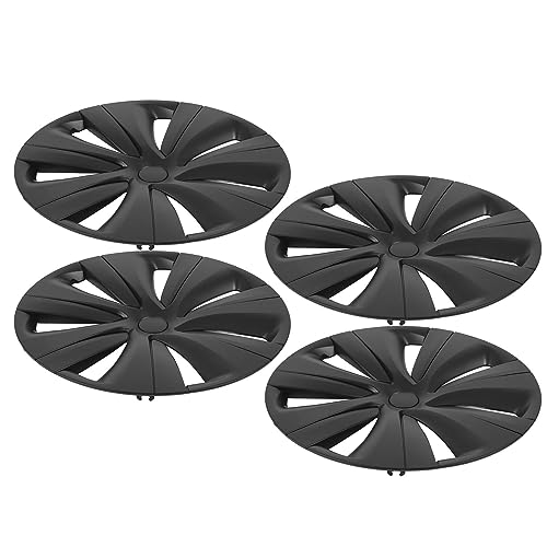 Moyeux de roue ABS noir mat protection intégrale et installation facile Dioche