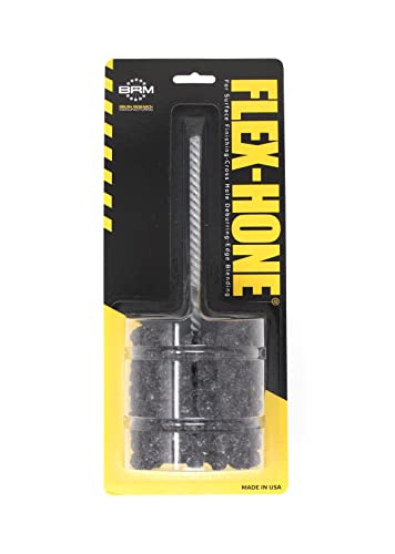 Image of Brush Research BC30020AO Flex-Hone, 3 inch (76.2mm) Diameter, 20 Grit, Aluminum Oxide, for Aluminum, Brass, Bronze and Softer Non-Ferrous Materials