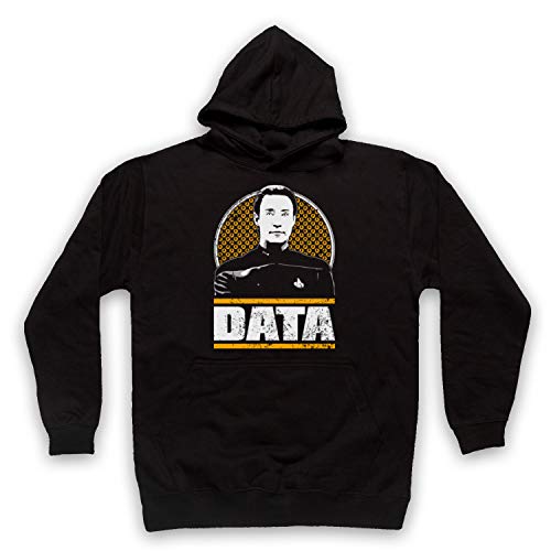 Sweat a capuche Trek Commander Data Tribute pour vos soirees cinema et detente