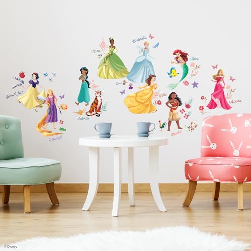 Disney Be Bold Pink Peel and Stick Wall Decals by RoomMates by RoomMates - Used condition - Image 3