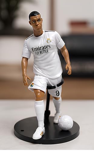 Image of Premium Action Figures Collectible for Office Desk, Study Table, Car Dashboard, Decoration for Anime Lovers, Fans, Kids, Collectors (Mbappe)