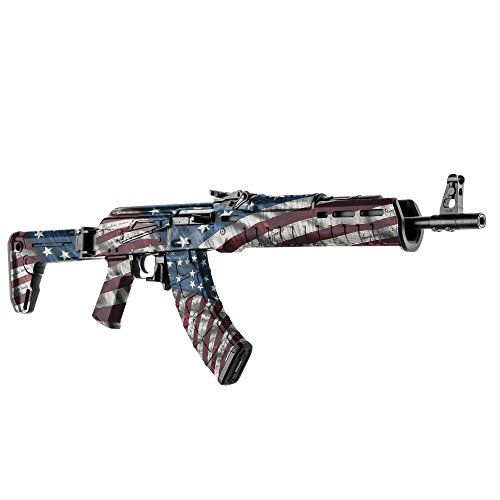 GunSkins AK-47 Rifle Skin - Premium Vinyl Gun Wrap with Precut Pieces - Easy to Install and Fits Any AK-47-100% Waterproof Non-Reflective Matte Finish - Made in USA - Proveil Victory