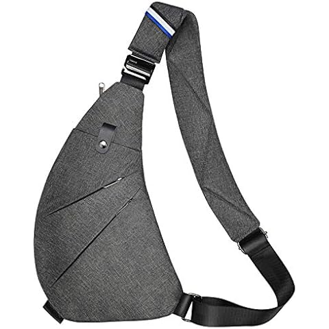 VanBasic Sling Bag Chest Backpack Casual Daypack Shoulder Crossbody Lightweight Anti Theft Outdoor Sport Travel Hiking for Men Women Cover