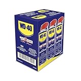 Promo Pack WD-40 Prodotto Multifunzione - Lubrificante Spray con Sistema Professionale Doppia Posizione - 500 ml, 6 Pezzi + Guanti