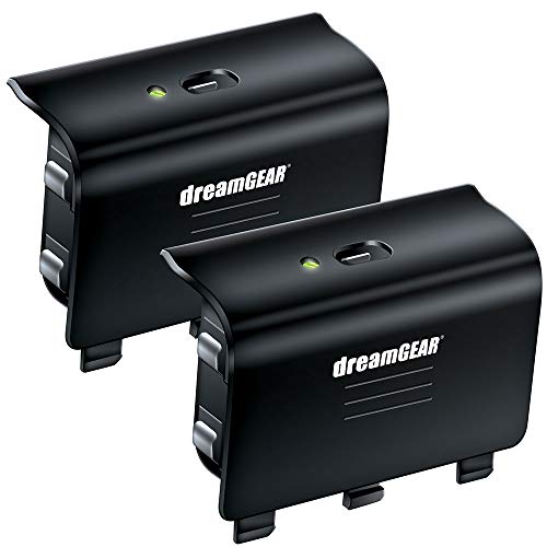 Kit Dreamgear com cabo USB e 2 baterias para carga do Xbox One DGXB1-6608
